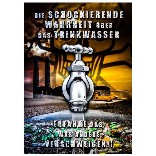 Die schockierende Wahrheit über das Trinkwasser als E-Book (PDF) - Josef Piotr Gamon