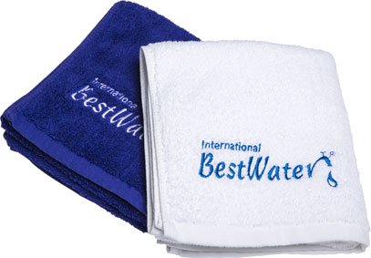 Handtücher mit BestWater-Logo